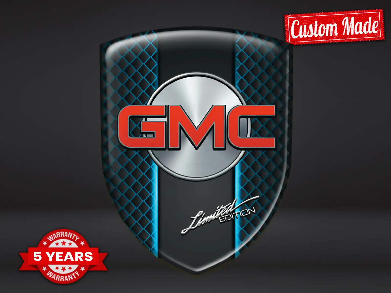 GMC Fensteraufkleber Limitiert Edition Robust Auto